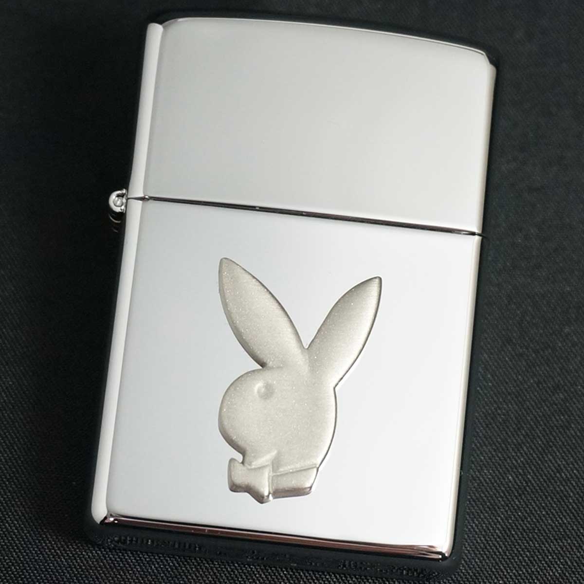 画像1: zippo PLAYBOY バニーメタル #250