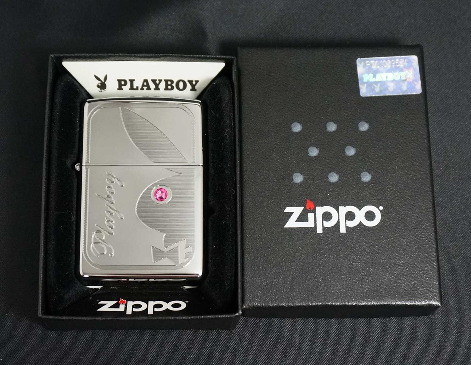 画像: zippo PLAYBOY スワロフスキー 