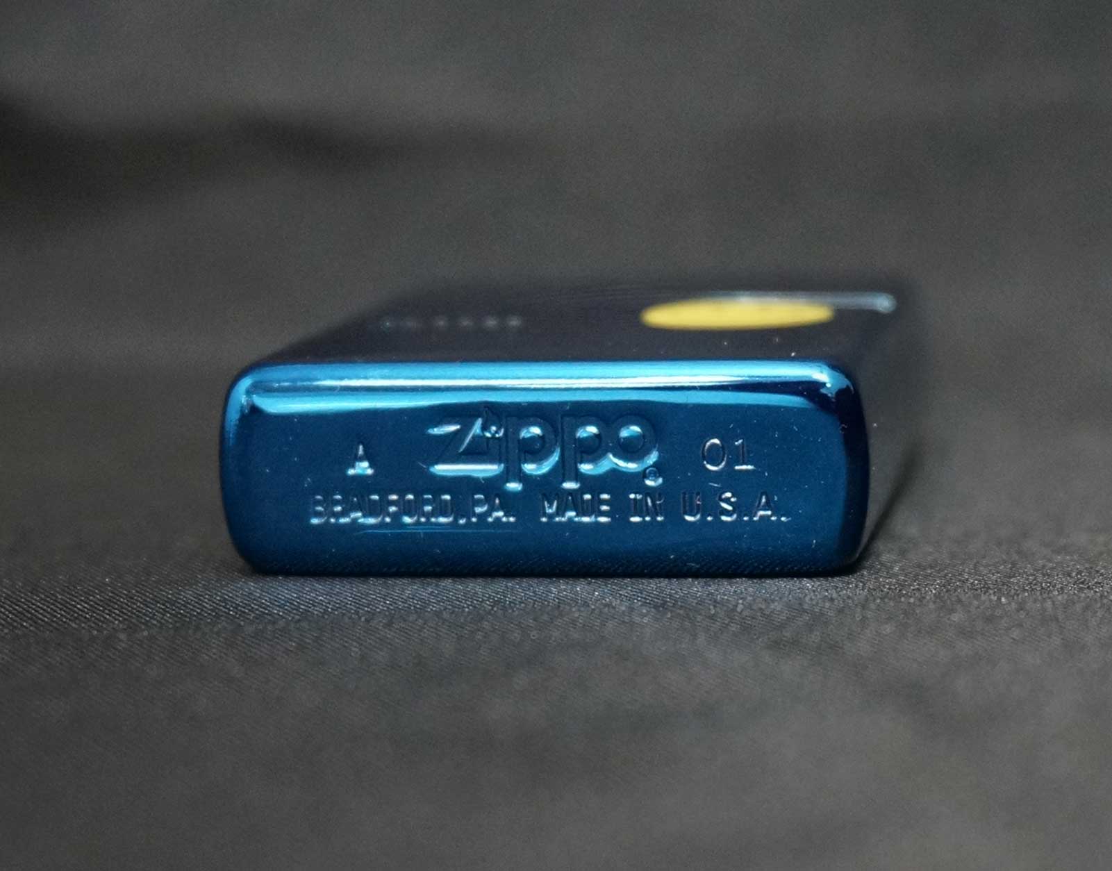 画像: zippo SMILEY ストラップセット シリアルNO.66 2001年製造