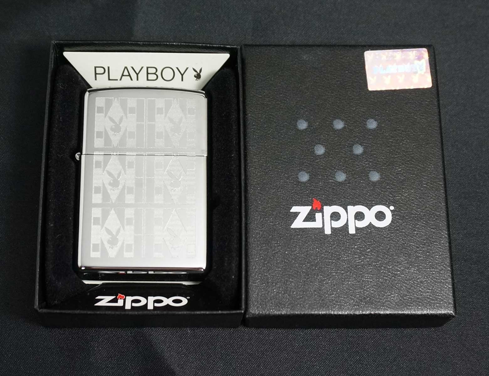 画像: zippo PLAYBOY TRIANGLES 