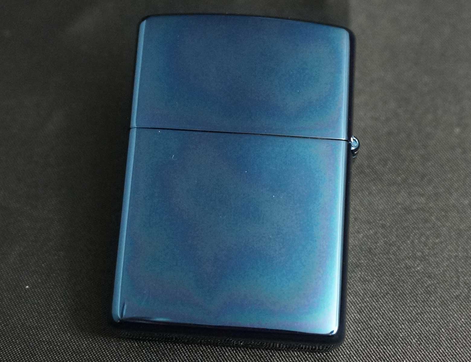 画像: zippo フィッシュ ブルーチタン ヤマメ 1997年製造