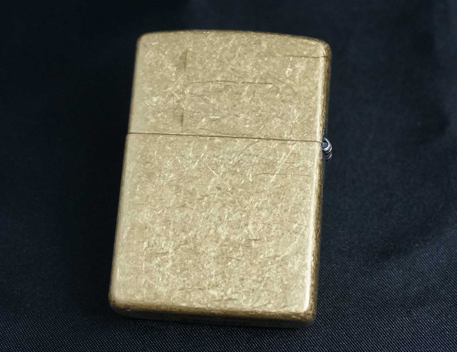 画像: zippo フィッシュ ブラス レインボートラウド 1997年製造