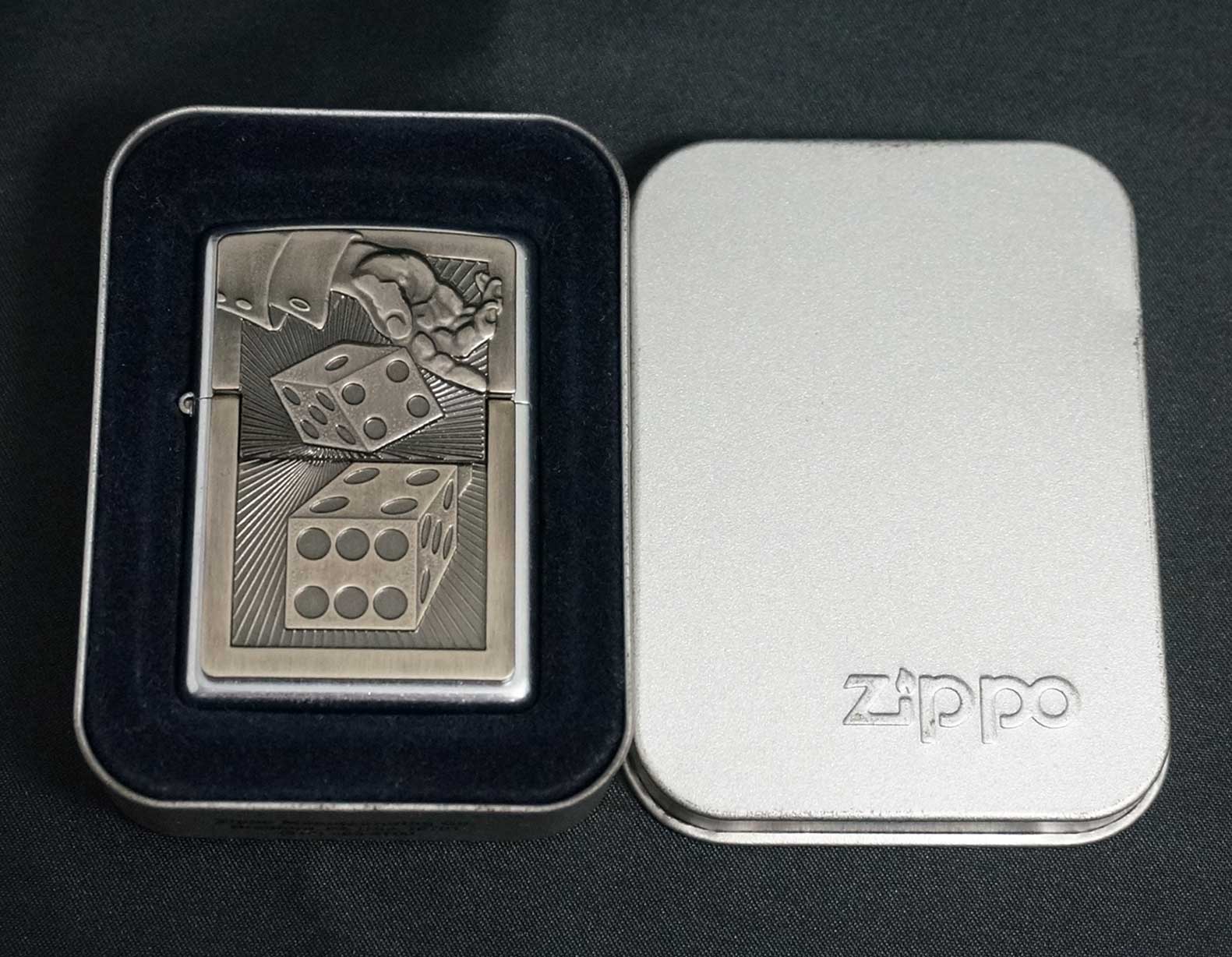 画像: zippo トリック サイコロ 2002年製造