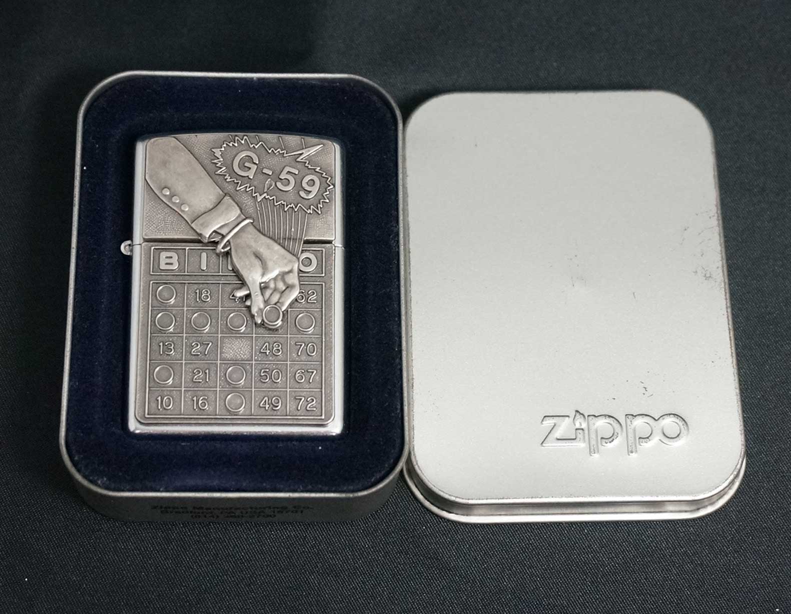 画像: zippo トリック BINGO 2002年製造