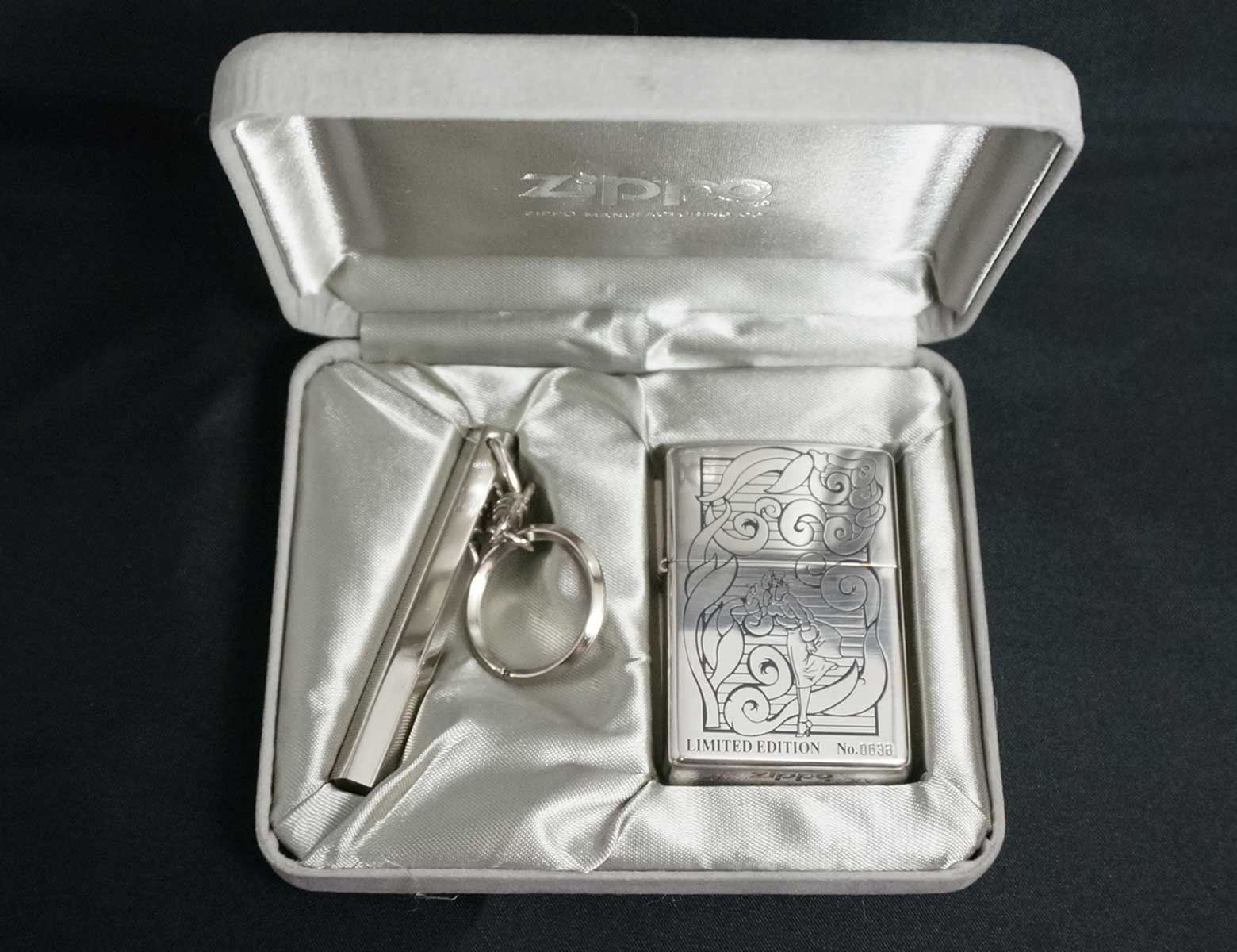 画像: zippo WINDY 限定ガール アラベスク B 1999年製造