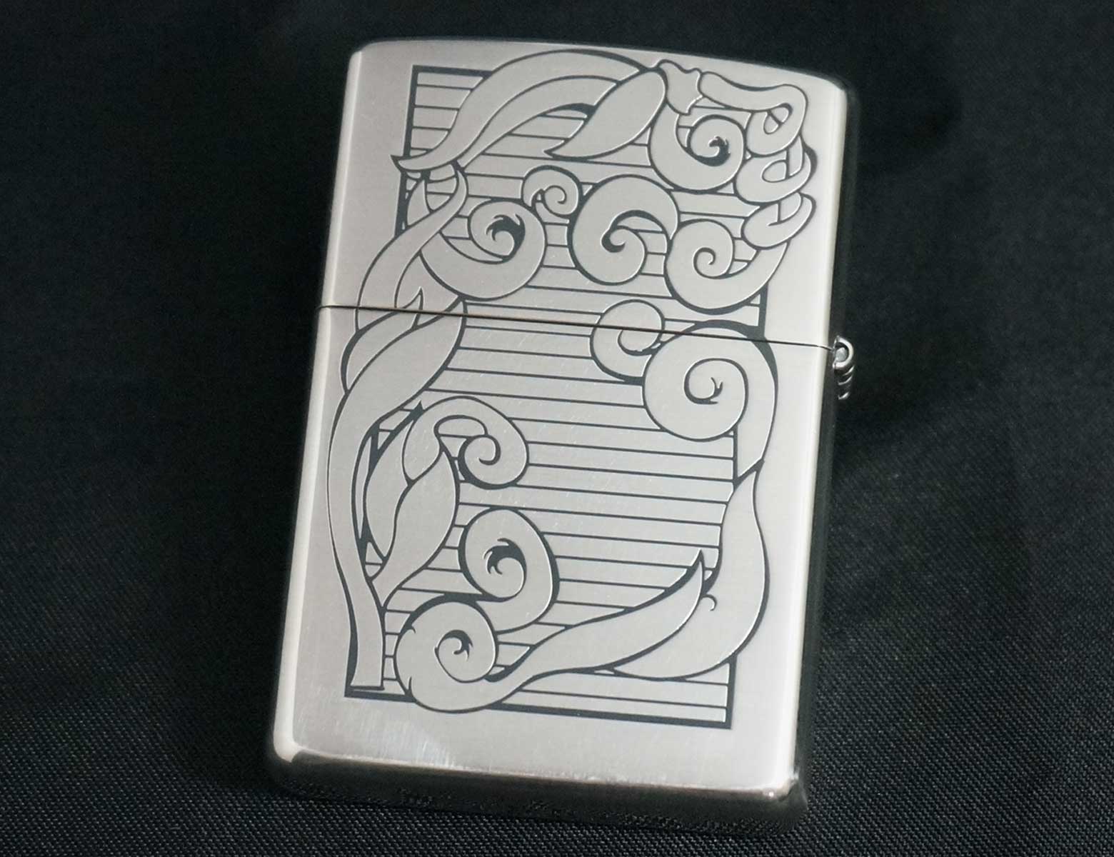 画像: zippo WINDY 限定ガール アラベスク B 1999年製造