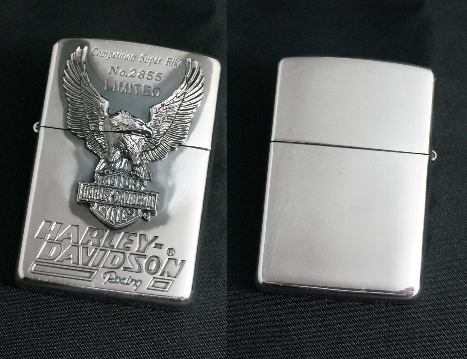 画像: zippo HARLEY-DAVIDSON スタンドセット 1995年製造