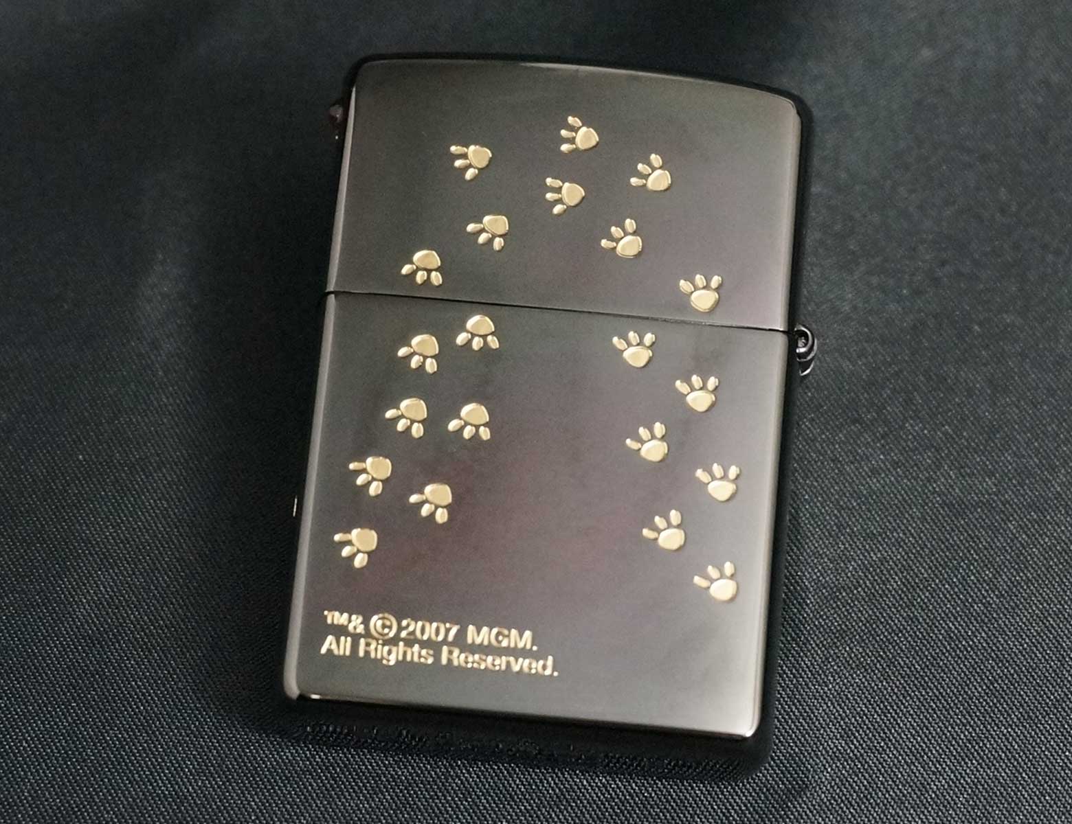 画像: zippo PINK PANTHER ブラック