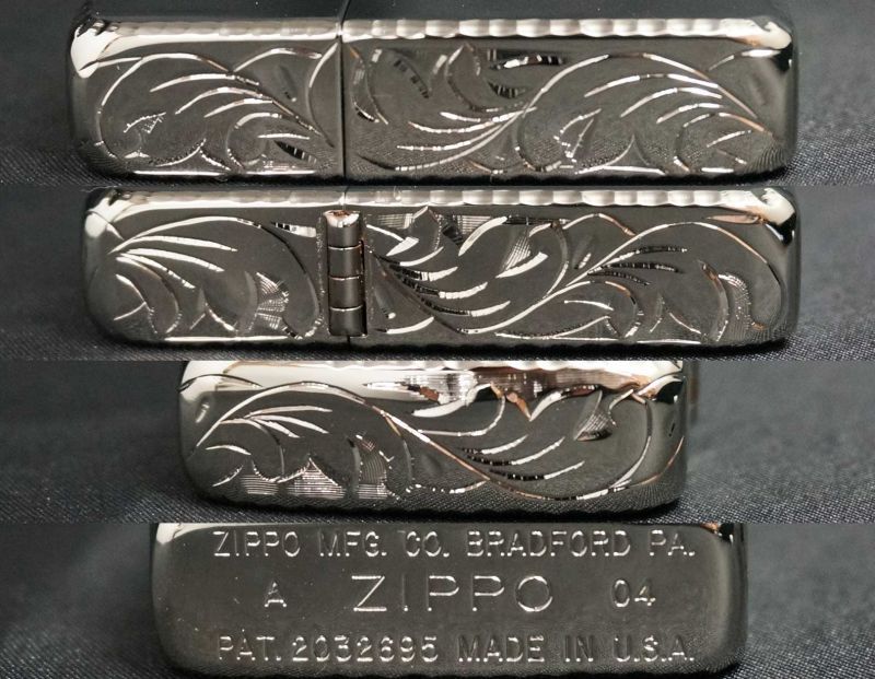 画像: zippo 1941REPLICA サイド手彫り 1941-3H/C PT