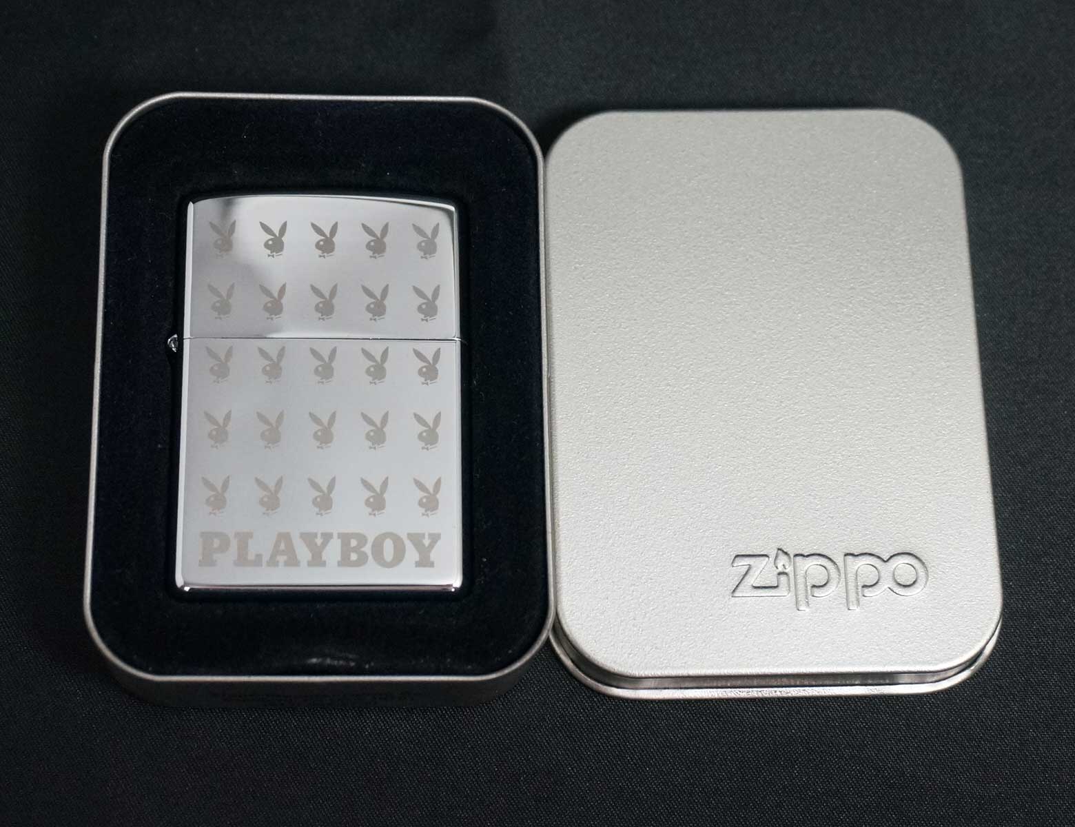 画像: zippo PLAYBOY エッチング #250 E 2005年製造