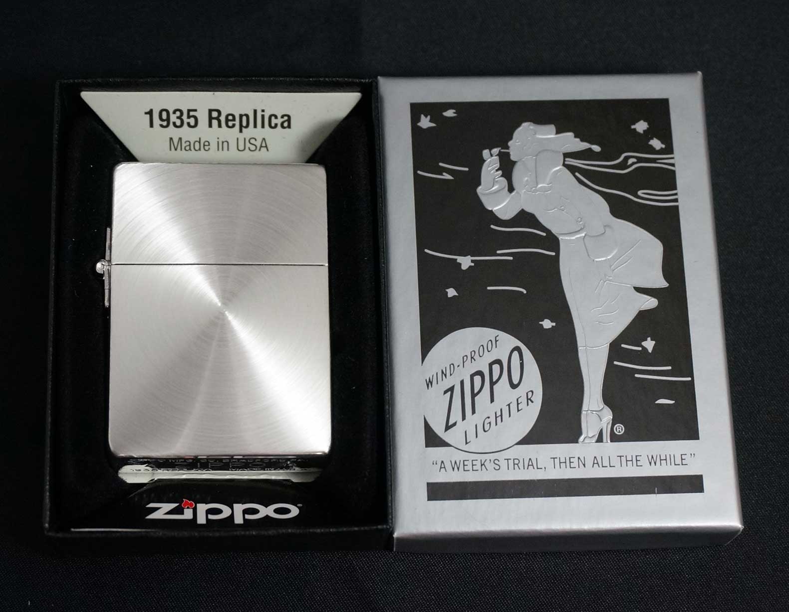 画像: zippo 1935REPLICA SPIN SV