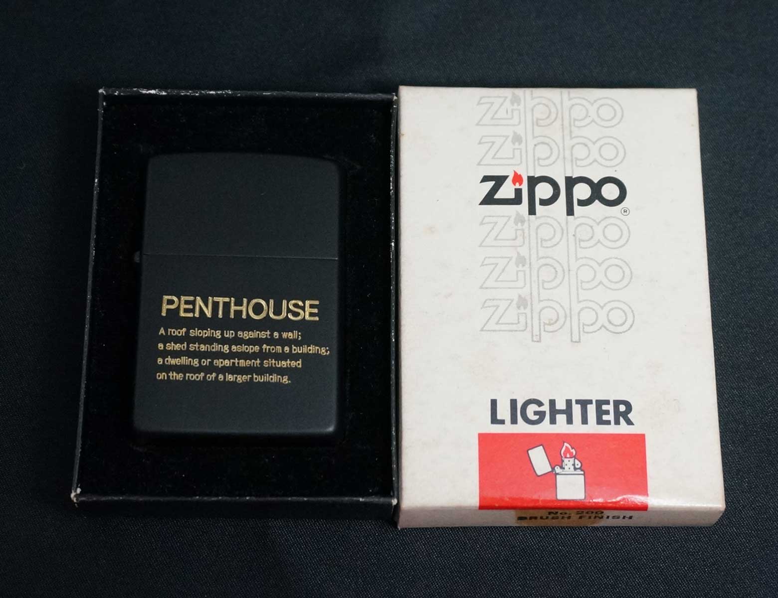 画像: zippo PENTHOUSE 1976〜1982年製造