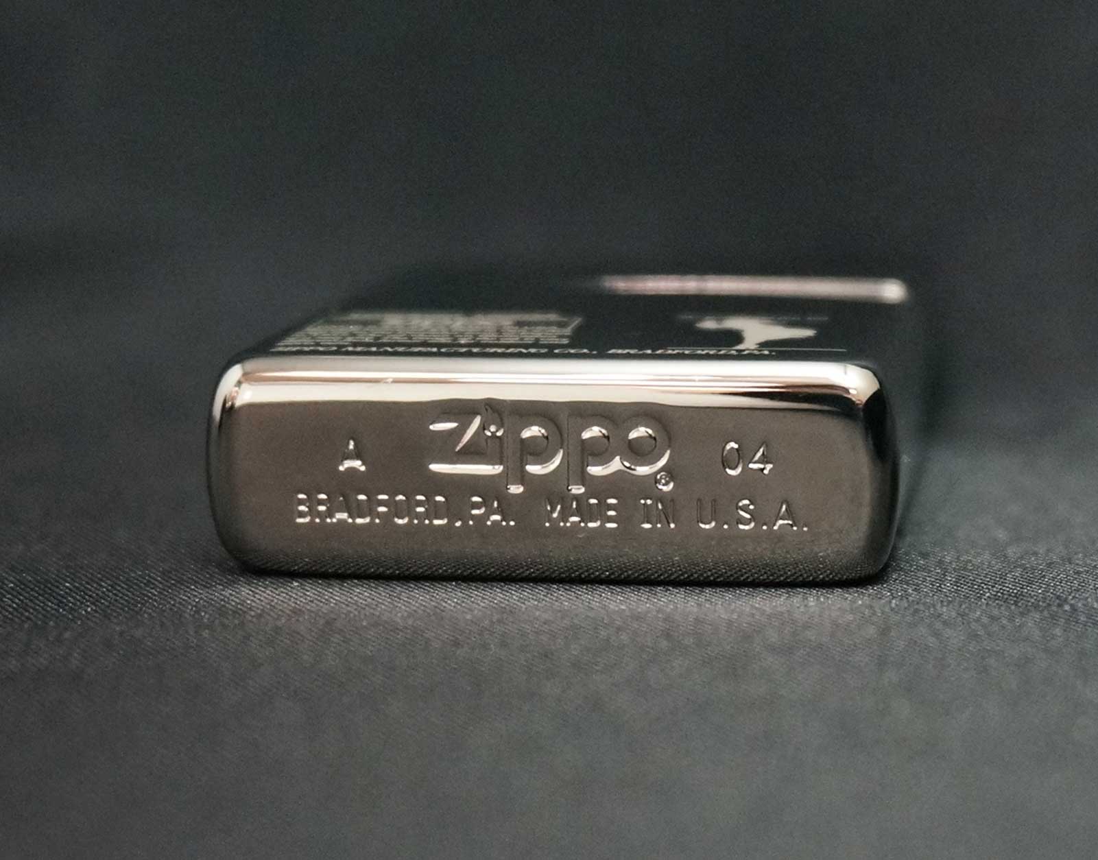 画像: zippo WINDY 文字＆シルエット #150 2004年製造