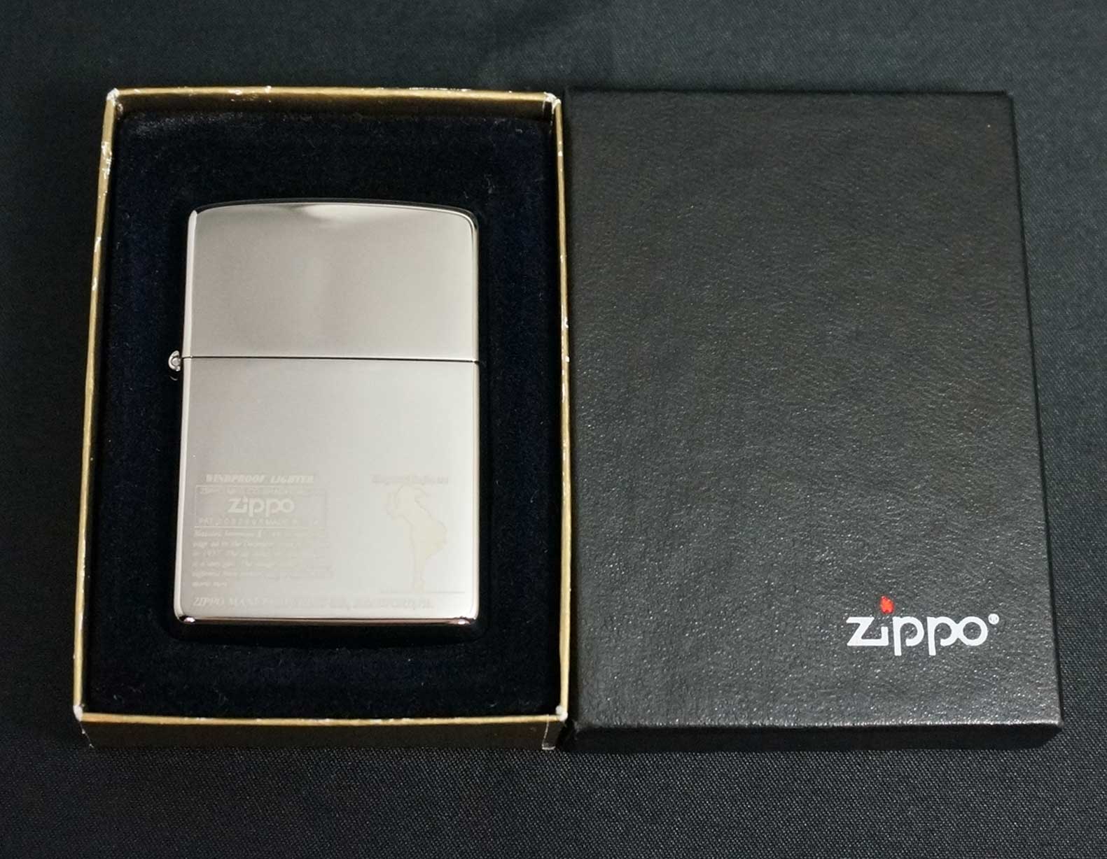 画像: zippo WINDY 文字＆シルエット #150 2004年製造