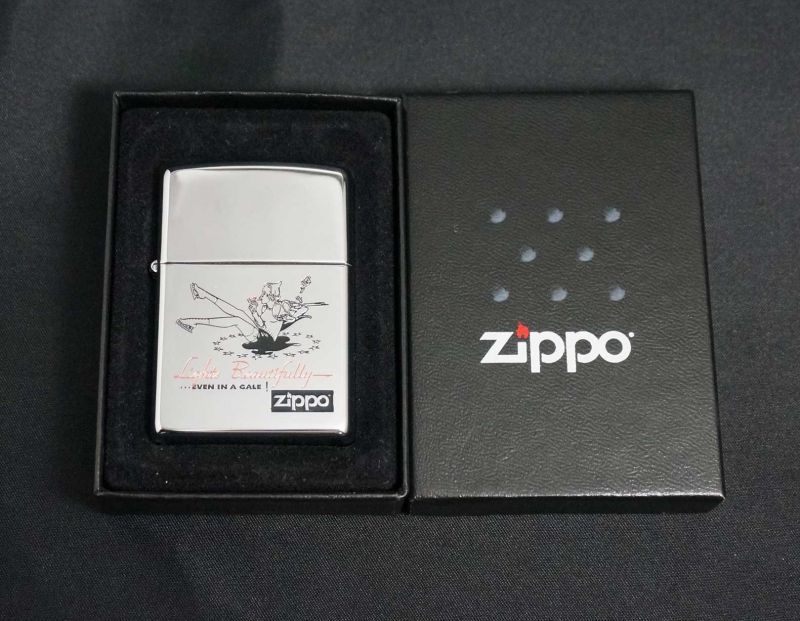 画像: zippo WINDY スケーターガール 2006年製造