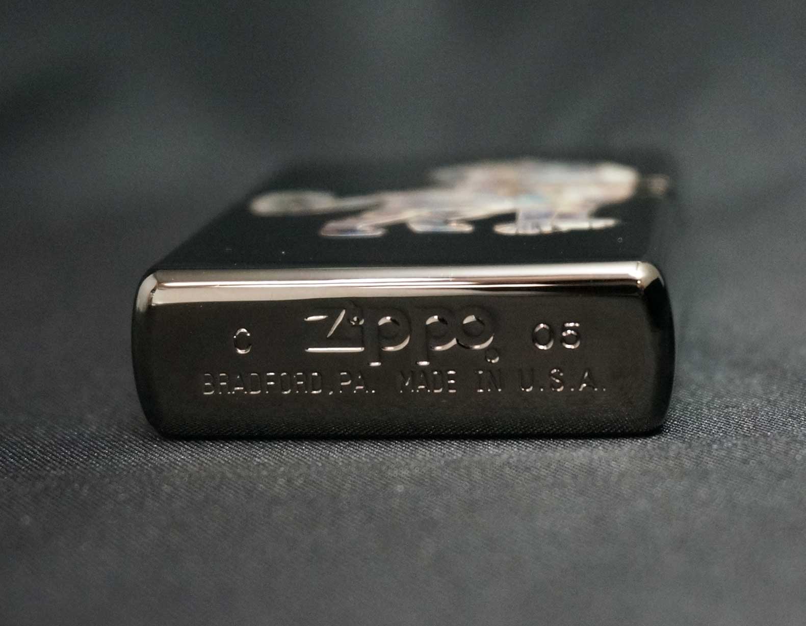 画像: zippo シェル タイガー 2005年製造