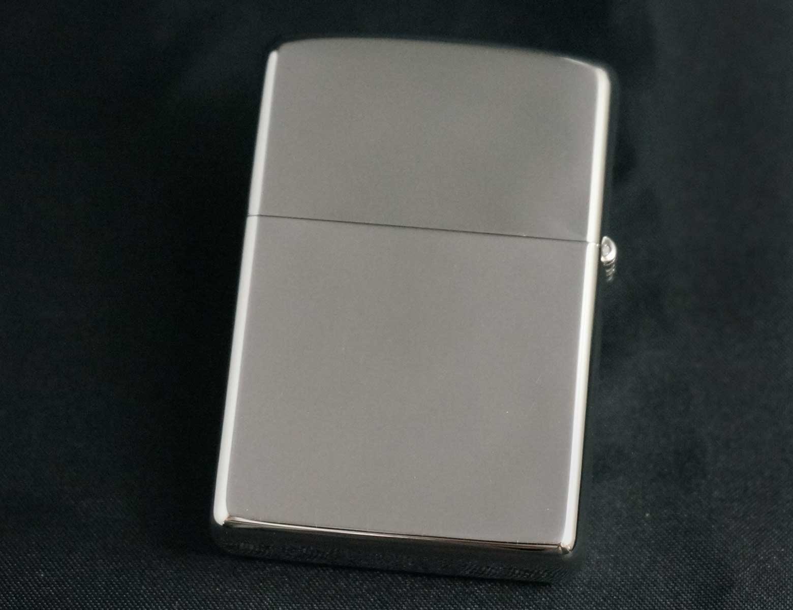 画像: zippo ウォールナット 天然貝 クロス 2005年製造