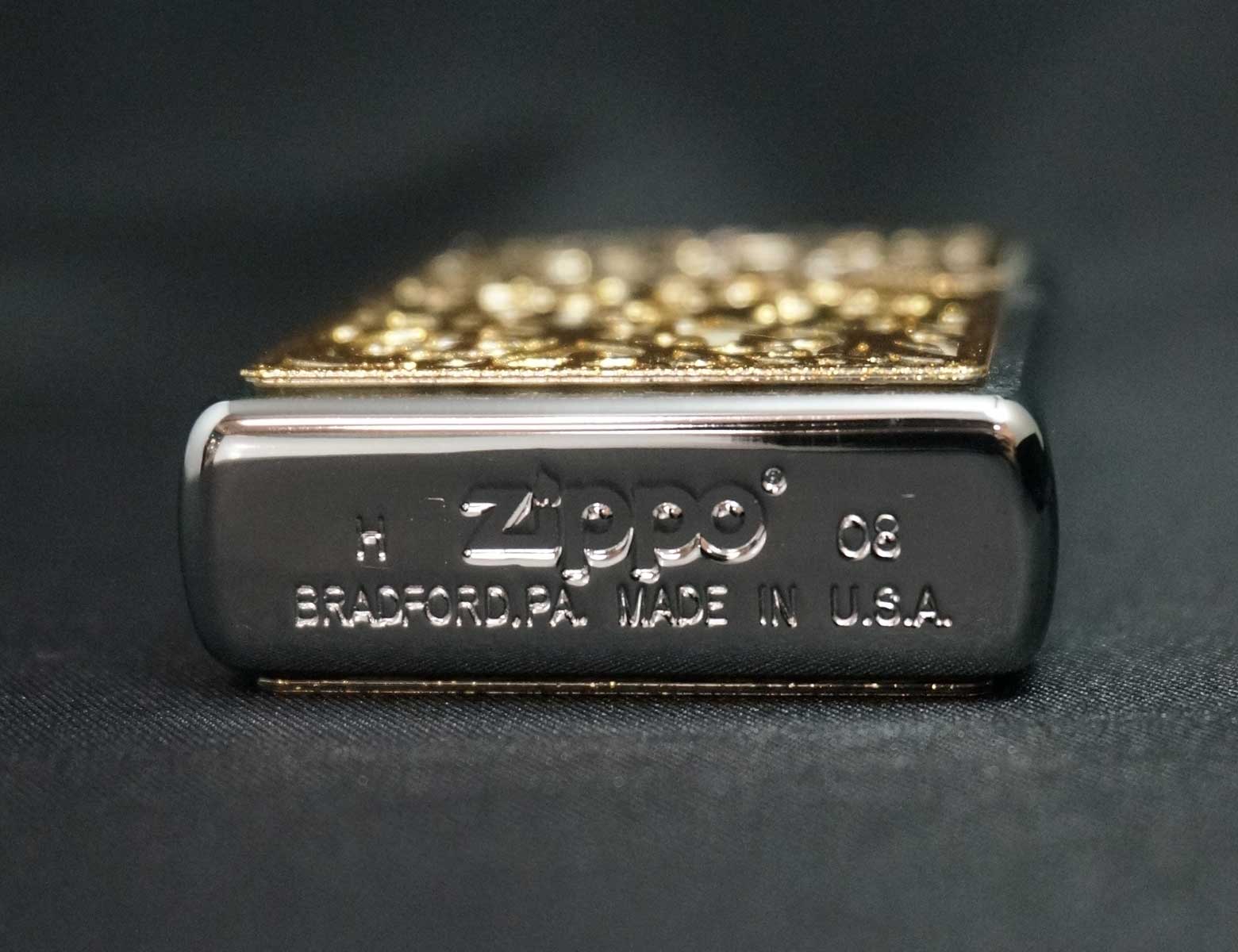 画像: zippo シェルアラベスク 2008年製造