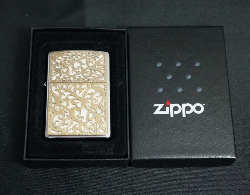 画像: zippo シェルアラベスク 2008年製造