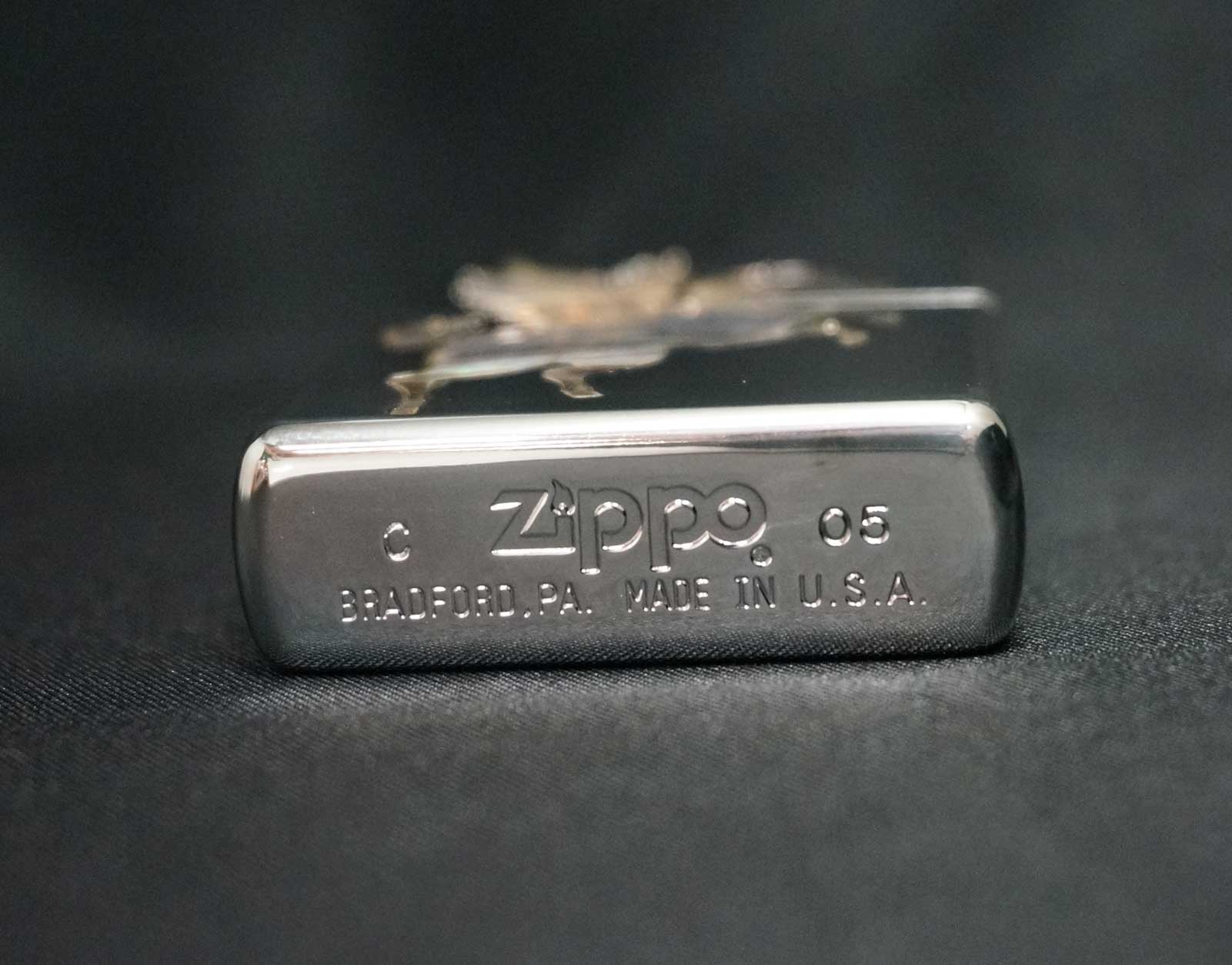 画像: zippo シェル ペガサス 2005年製造