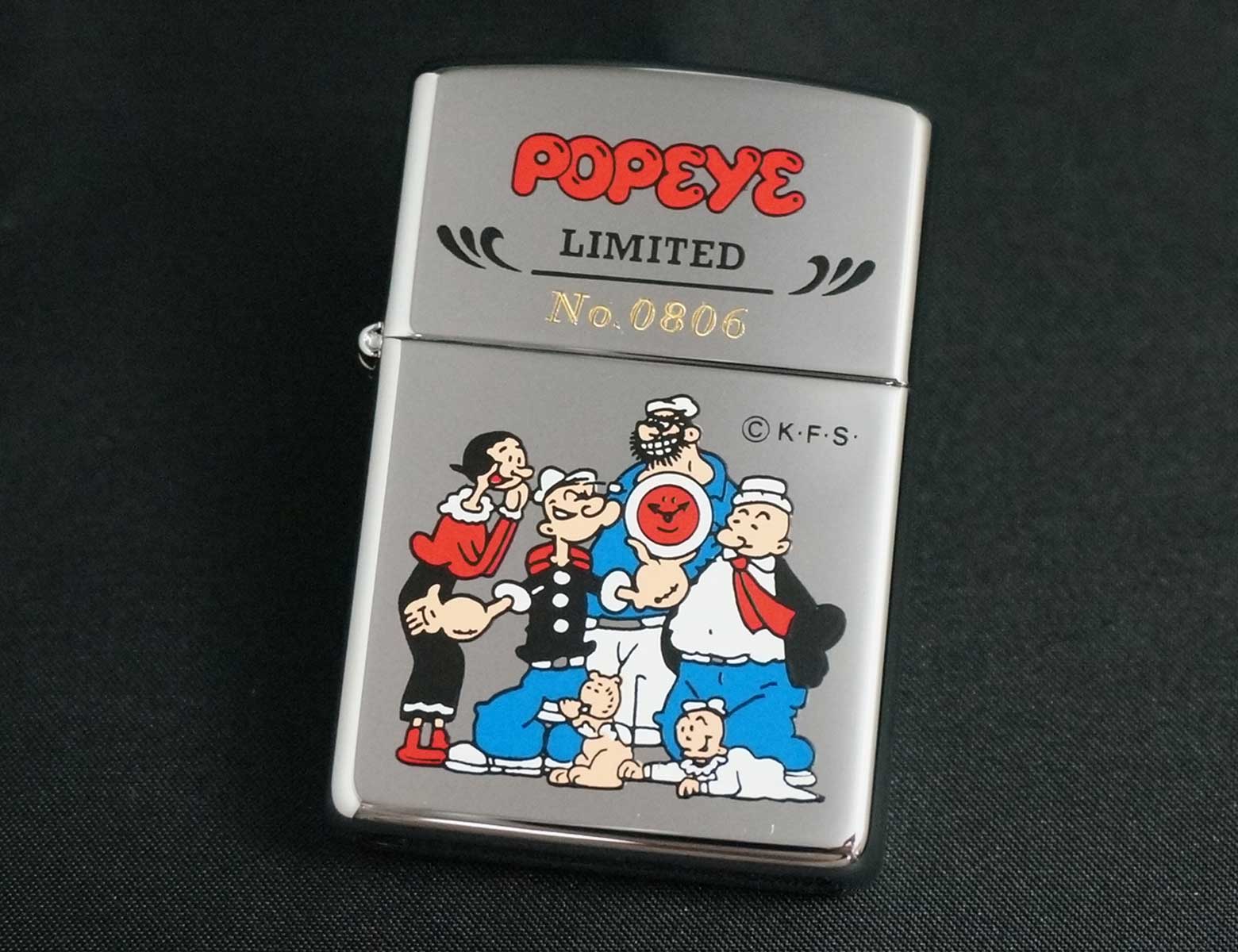 画像: zippo POPEYE 時計セット A 1997年製造