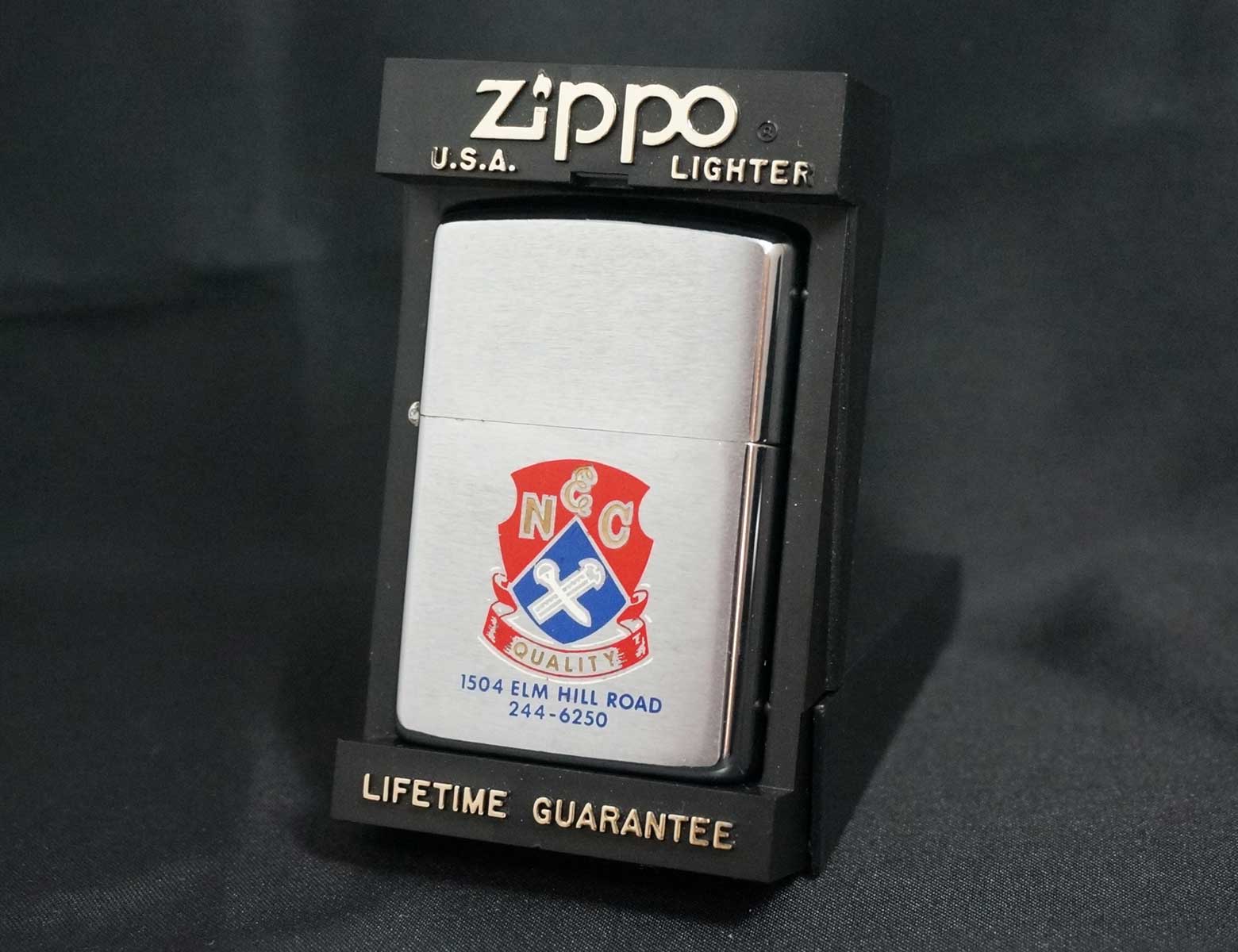 画像: zippo 企業柄 「N＆C」＃200 1973年製造