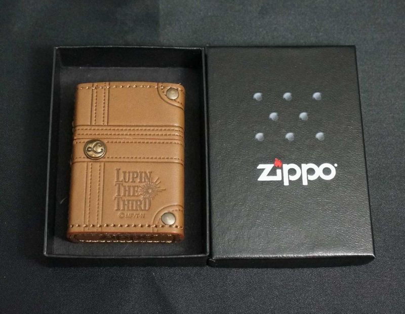 画像: zippo ルパン三世 革巻き オリジナルケースなし