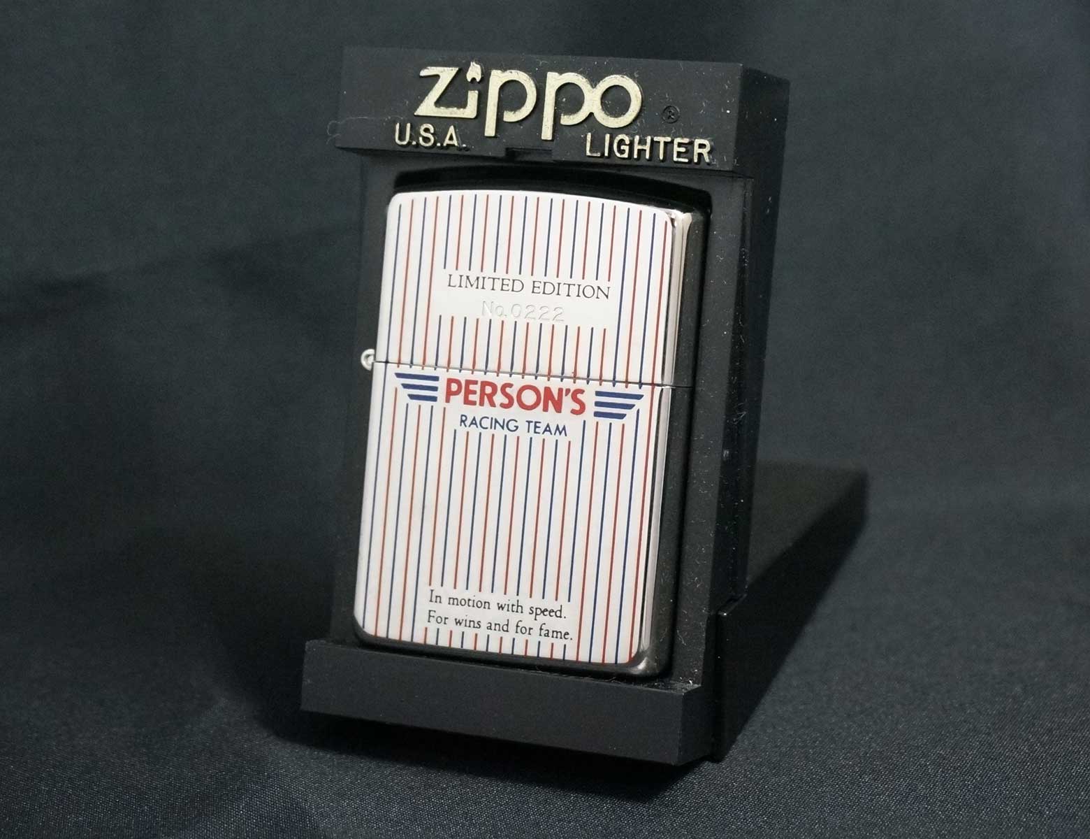 画像: zippo PERSON’S 1996年製造