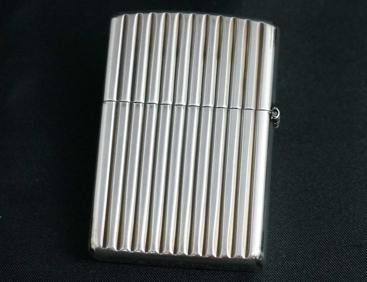 ZIPPO アーマー 限定 ジッポ ダブルストライプ シルバー