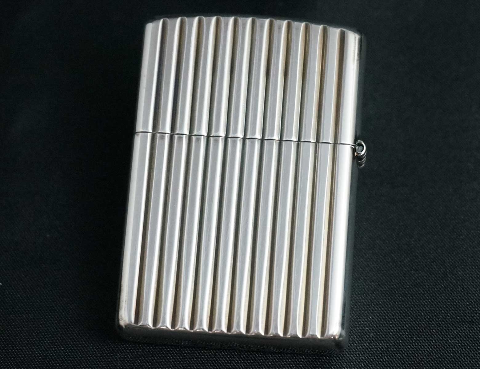 画像: zippo WINDY ストライプ エッチング 1999年製造