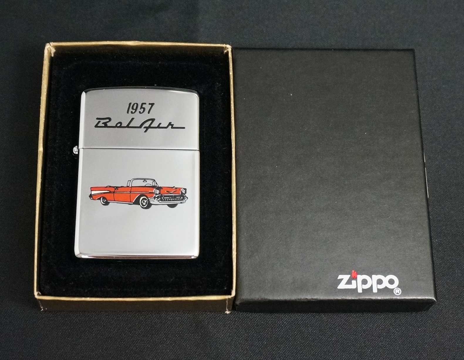 画像: zippo OLD CAR 名車シリーズ Chevrolet Bel Air 1990年製造