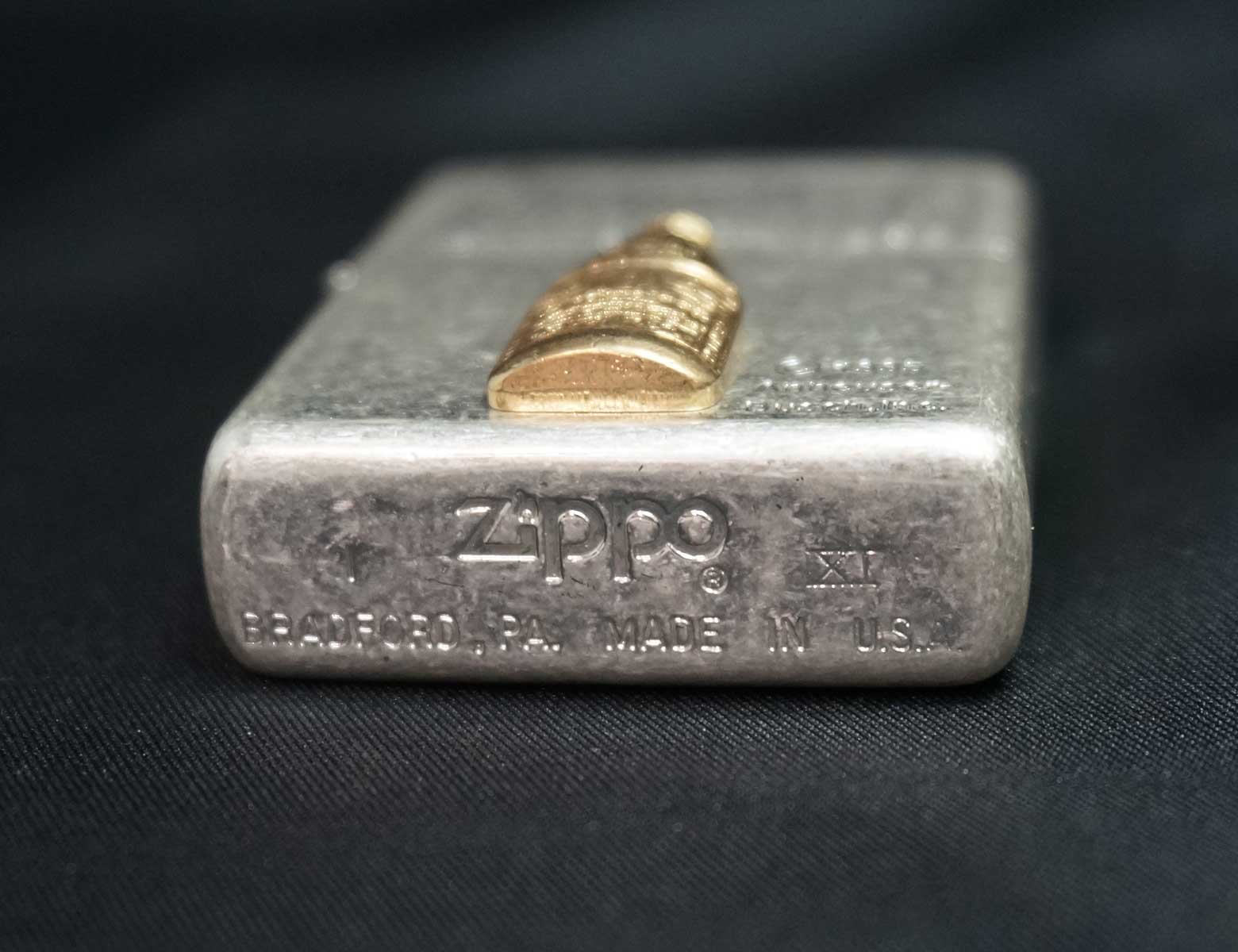 画像: zippo Budweiser バレル加工 GD 1995年製造