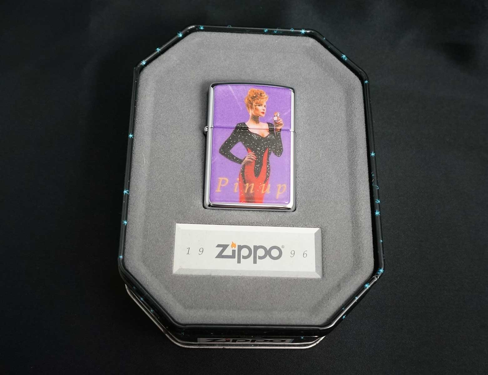 画像: zippo PINUP OF THE YEAR 1個缶 1996年製造