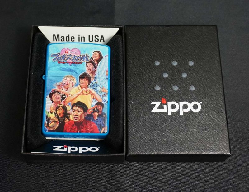 画像: zippo ぱちんこ プロポーズ大作戦 あの娘のハートもキュイン ブルー