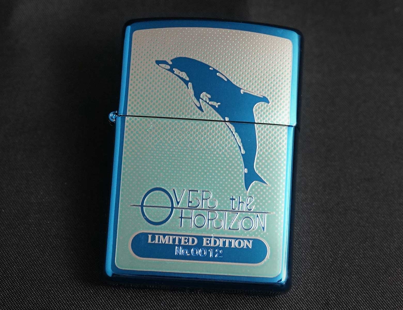 画像: zippo OVER the HORIZON イルカ 1999年製造