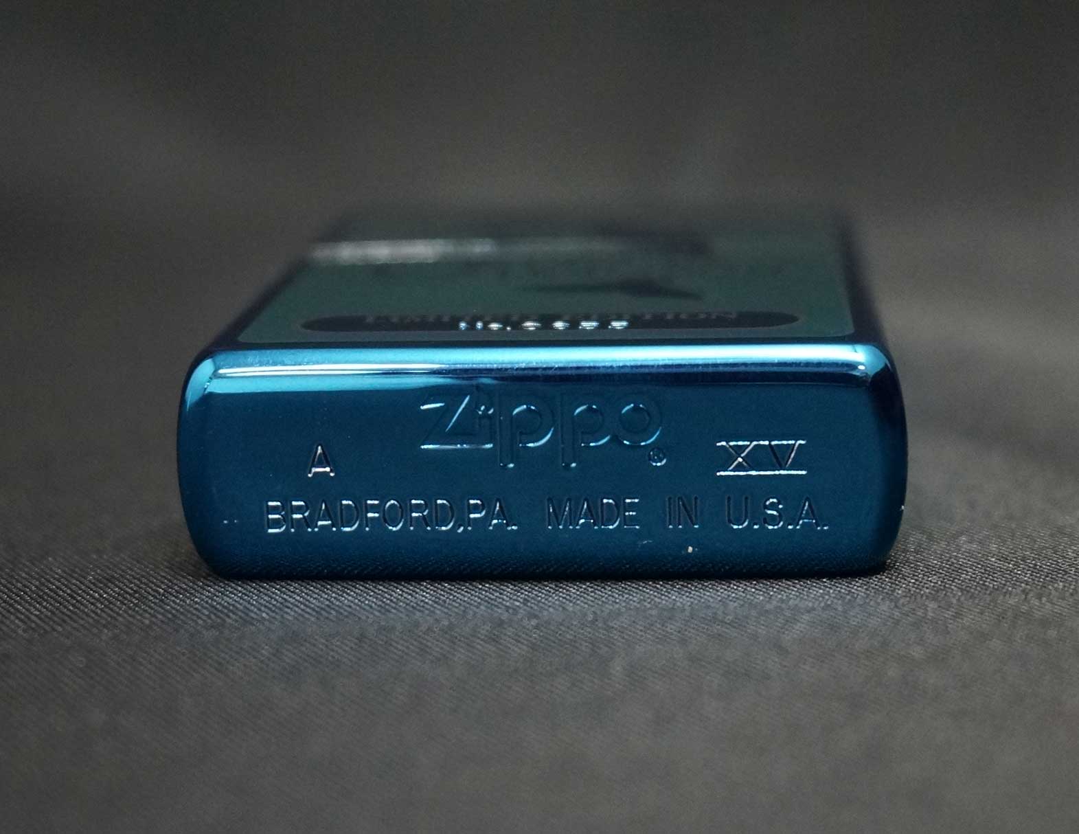 画像: zippo OVER the HORIZON シャチ 1999年製造