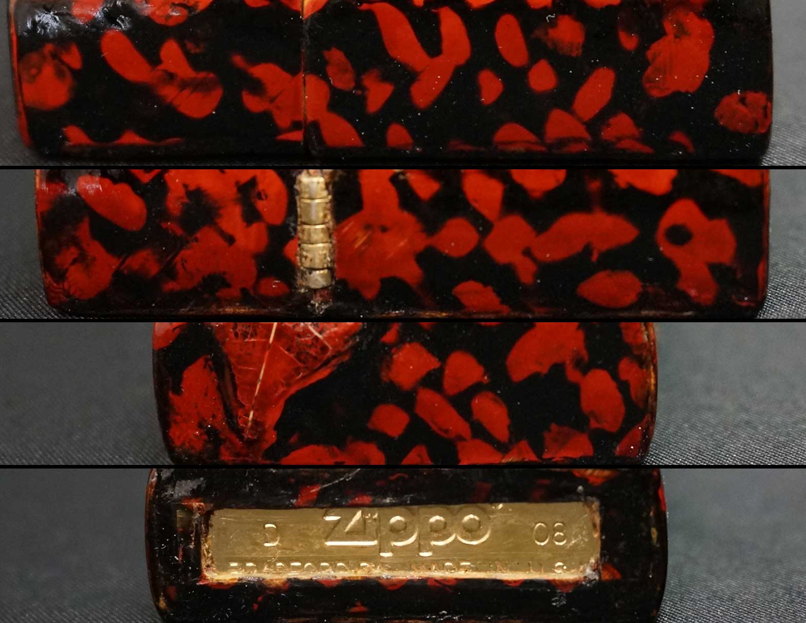 画像: zippo 竹巻き 四 2008年製造