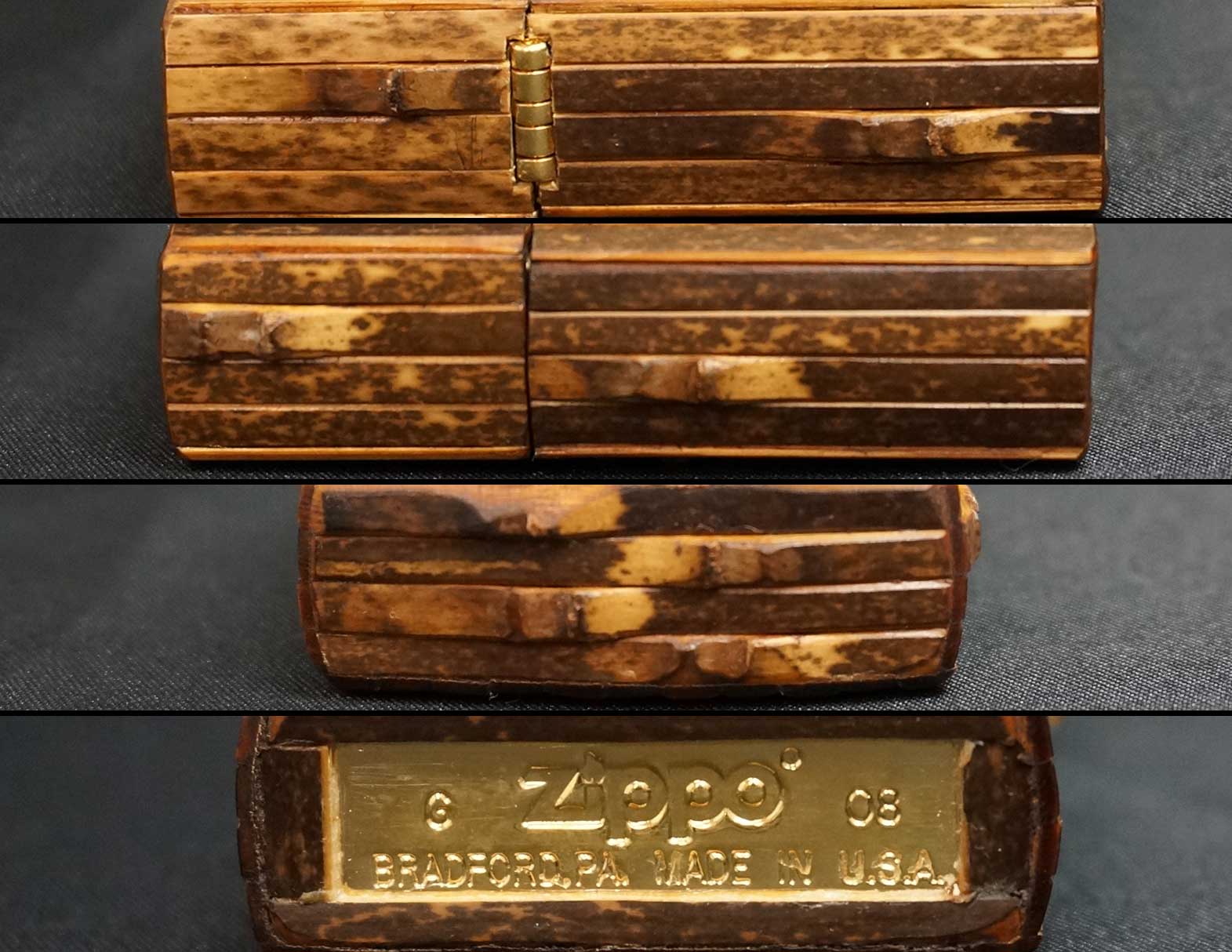 zippo 竹巻き 壱 2008年製造 - zippo-LAND G.