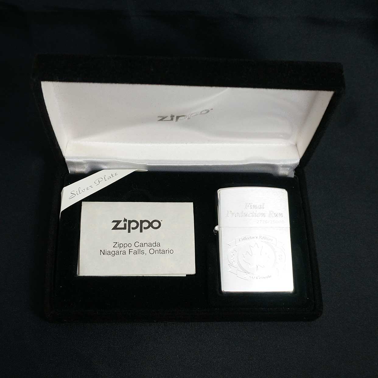 大阪買蔵 Zippo Canada Final 2002年製 シリアル入 | rpagrimensura.com.ar