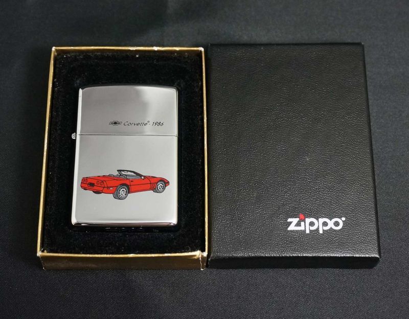 画像: zippo Corvette(コルベット）-1986 40周年記念 1993年製造