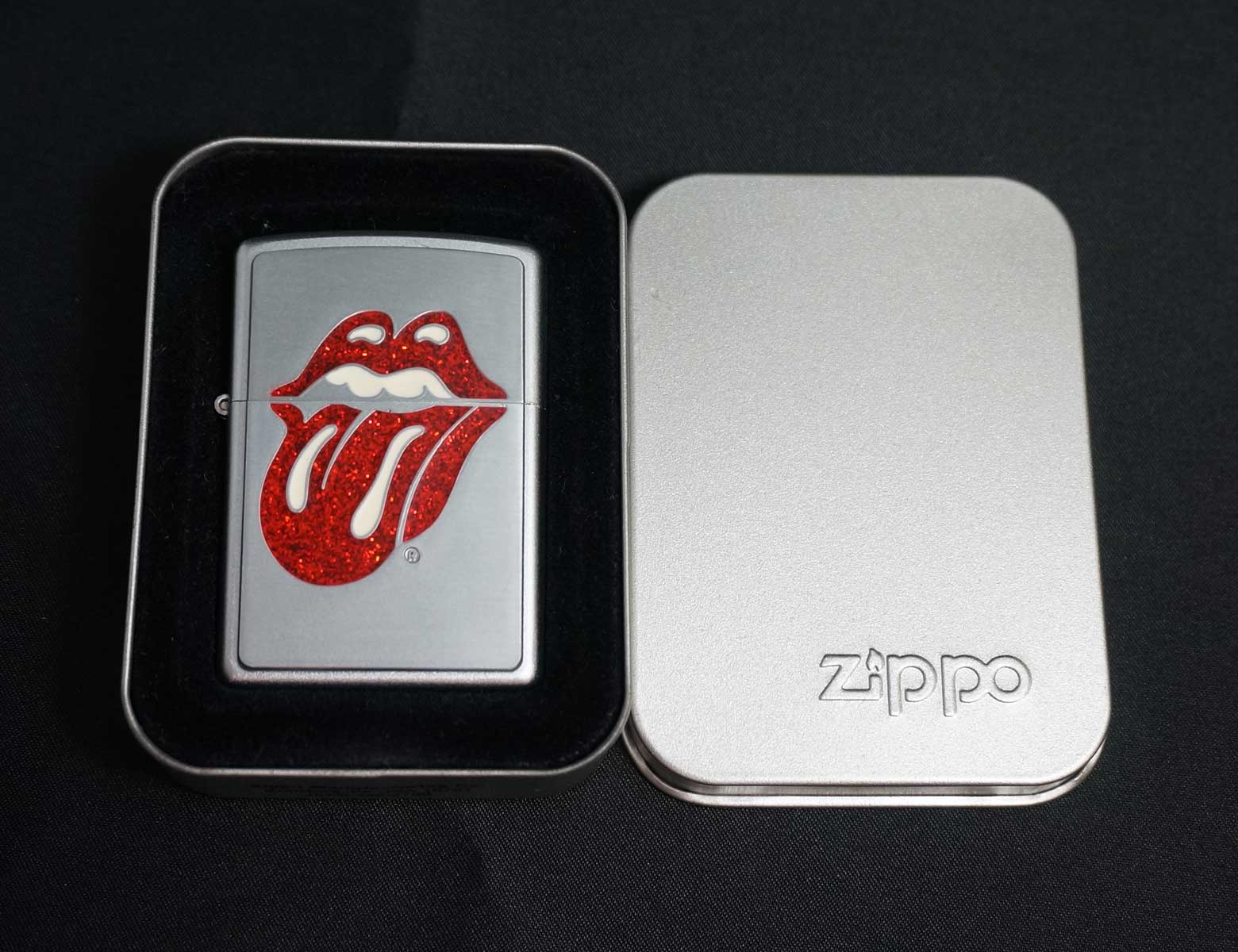 画像: zippo ROLLING STONES (ローリングストーンズ）グリッター 2006年製造