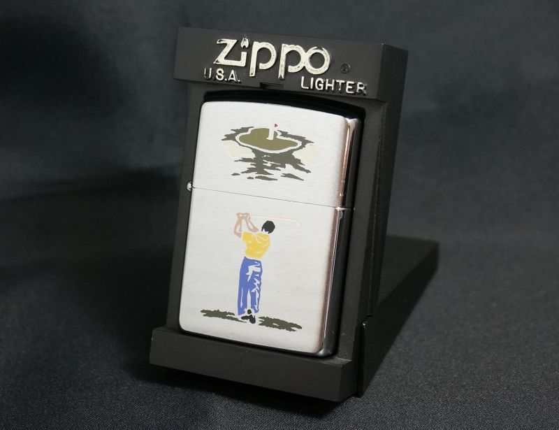 画像: zippo スポーツシリーズ ゴルフ イタヤコレクション 1993年製造