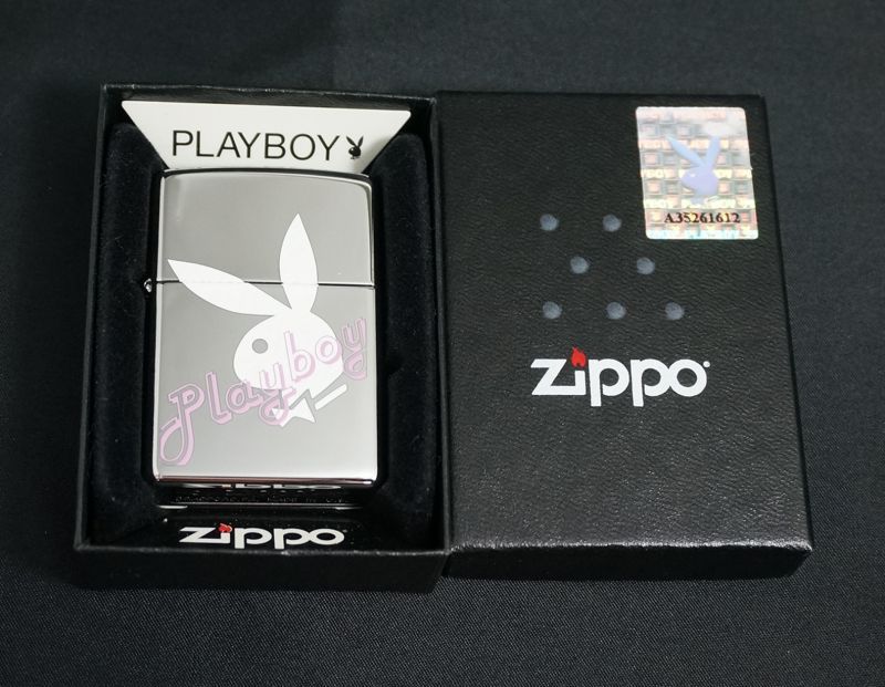 画像: zippo PLAYBOY バニープリント #250 2010年製造