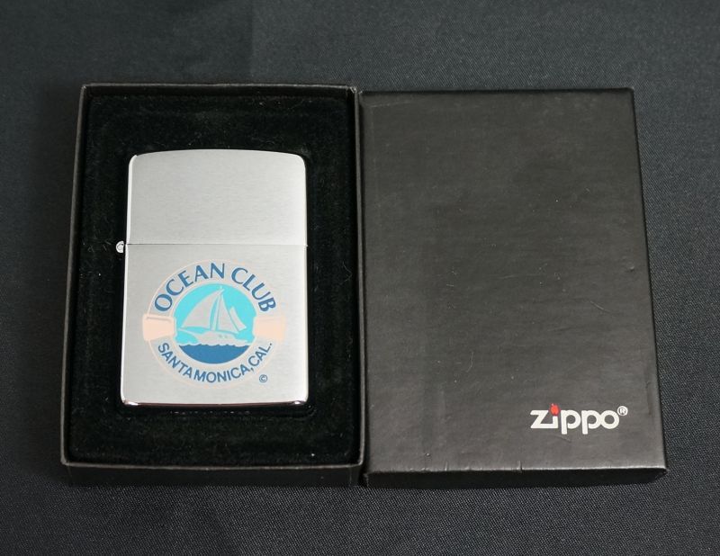 画像: zippo OCEAN CLUB #200 1989年製造