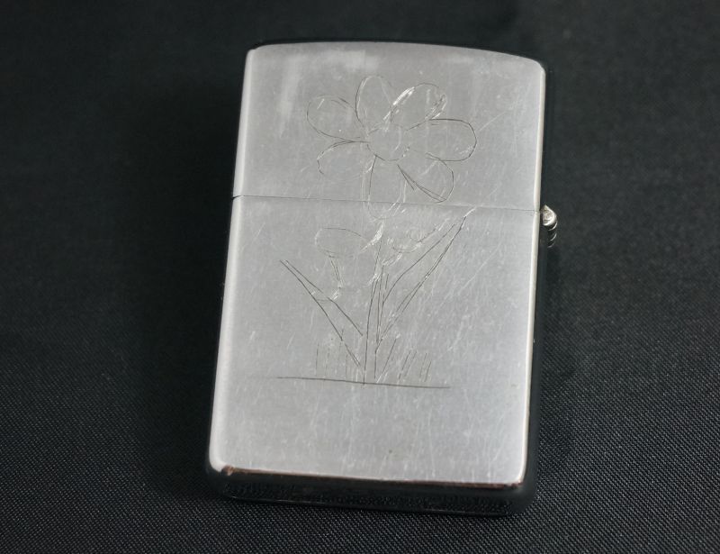 画像: zippo AIR FRANCE 1968年製造 USED（裏全面にキズあり）