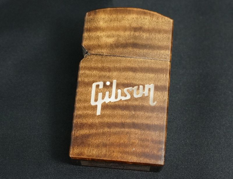 画像: zippo Gibson ギブソン ブラウンメープル キズあり