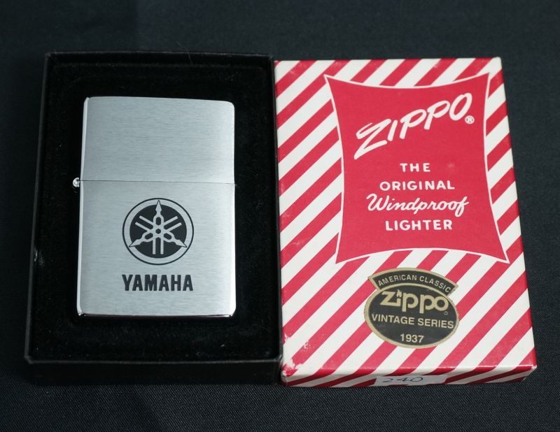 画像: zippo YAMAHA 音叉マーク 1997年製造