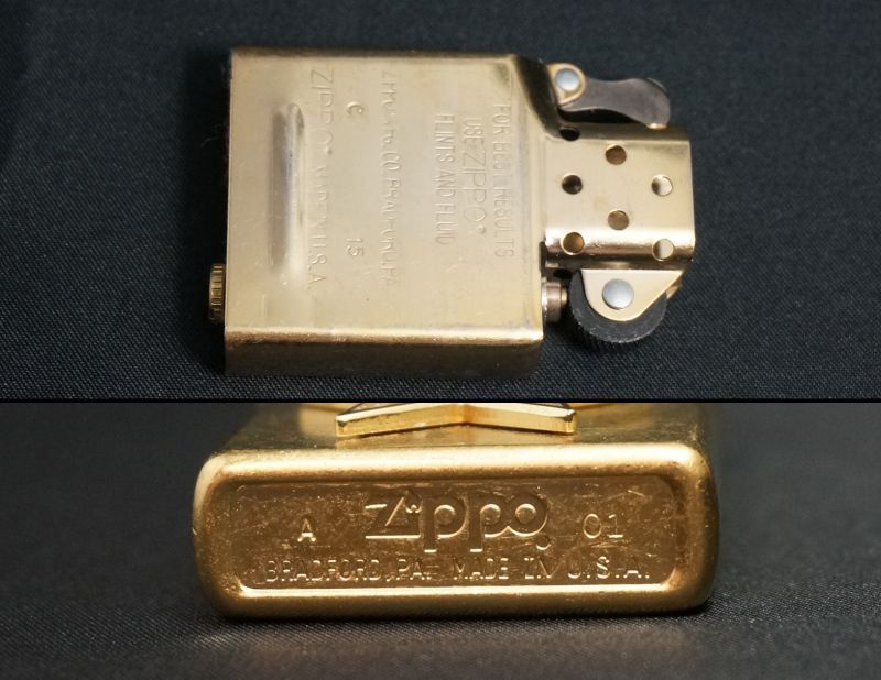 画像: zippo Hollywood's Leading Light 缶なし・インサイド年代違い