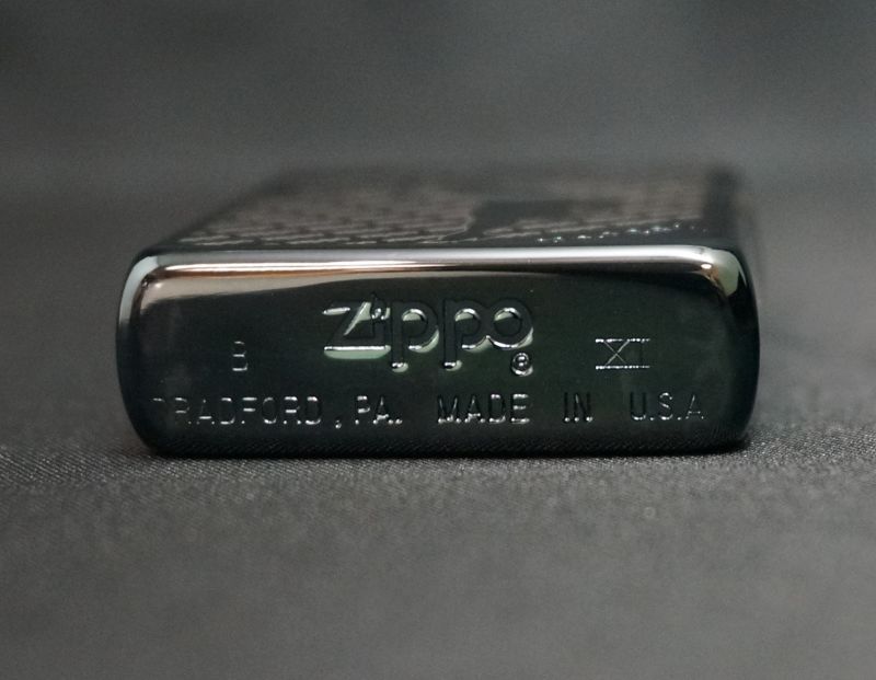 画像: zippo WINDY ブルーチタン 1995年製造