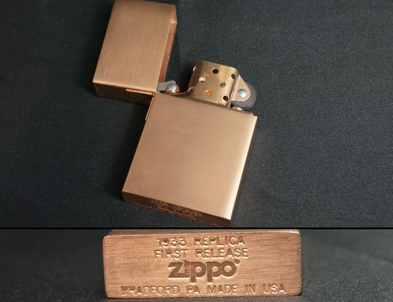 画像: zippo 1933 FIRST REPLICA ローズゴールド